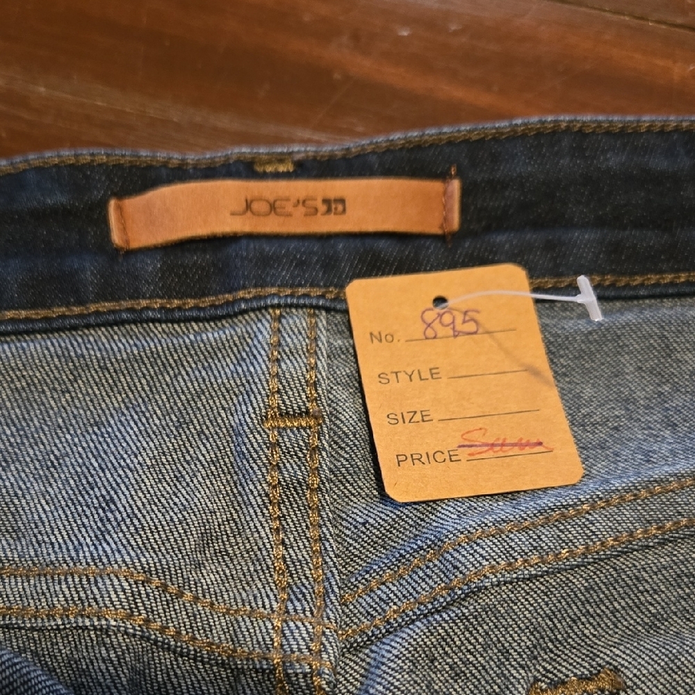 Joe's Jeans Dark Blue Straight Leg Denim - Picture 2 of 10